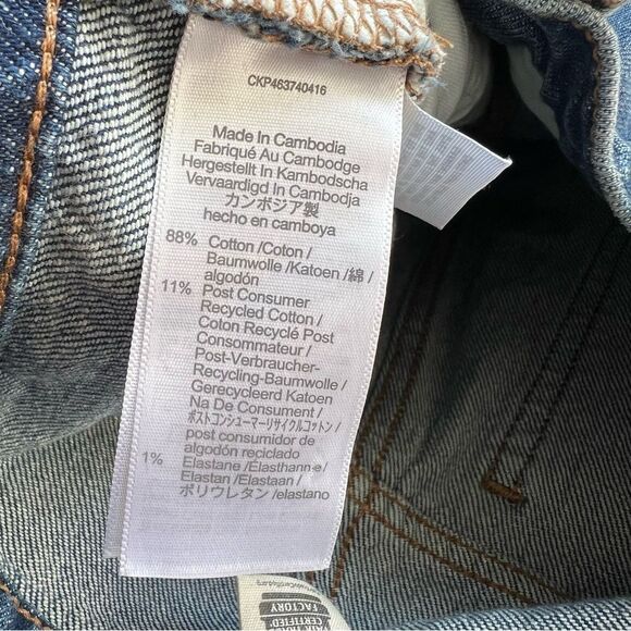 MADEWELL The Perfect Vintage Straight Leg Jeans Size 24 Medium Blue Wash Ankle - Picture 11 of 12